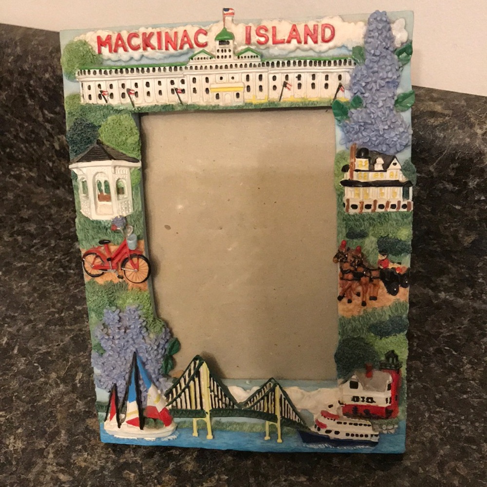 Mackinac Island 4 x 6 frame souvenir